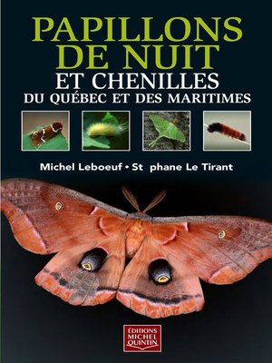 cover image of Papillons de nuit et chenilles du Québec et des Maritimes